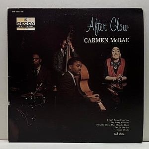 レコード画像：CARMEN McRAE / After Glow