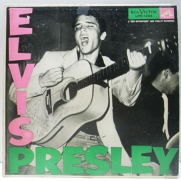 レコードメイン画像：《レアな写真・2枚付き》P.Dクレジット USオリジナル MONO 深溝 ELVIS PRESLEY Elvis ('56 RCA) エルヴィス・プレスリー 1st モノラル