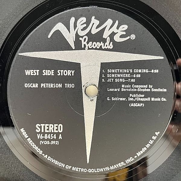 OSCAR PETERSON / West Side Story (LP) / Verve | WAXPEND RECORDS