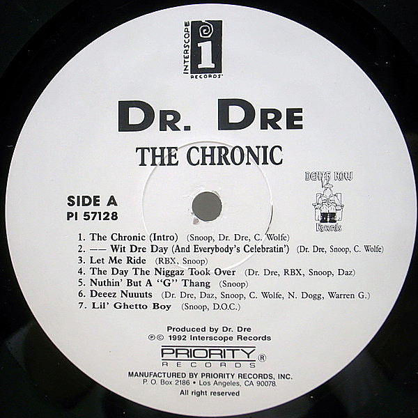 DR. DRE / The Chronic (LP) / Interscope | WAXPEND RECORDS