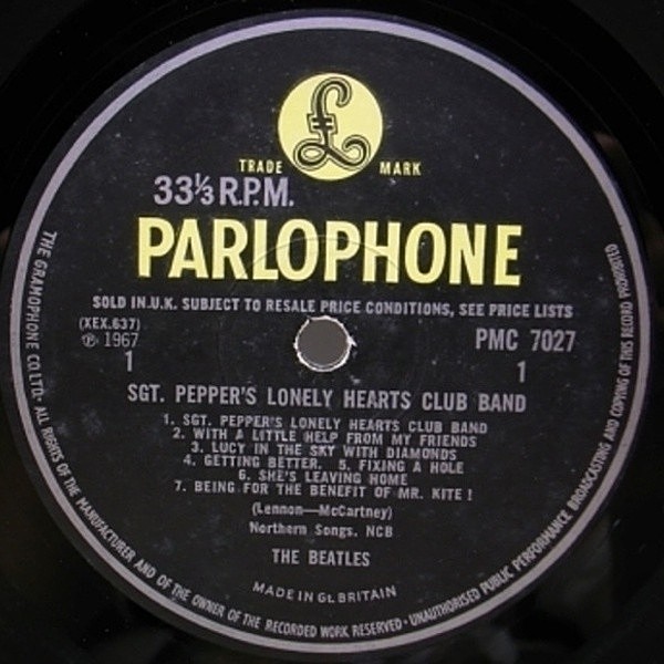 BEATLES / SGT. PEPPER'S... (LP) / Parlophone | WAXPEND RECORDS