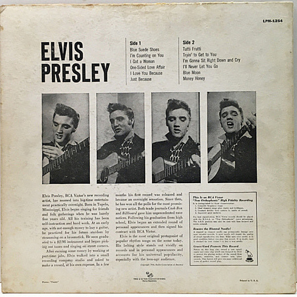 ELVIS PRESLEY / Same (LP) / RCA Victor | WAXPEND RECORDS