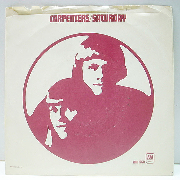 CARPENTERS / Rainy Days And Mondays / Saturday (7) / A&M | WAXPEND RECORDS