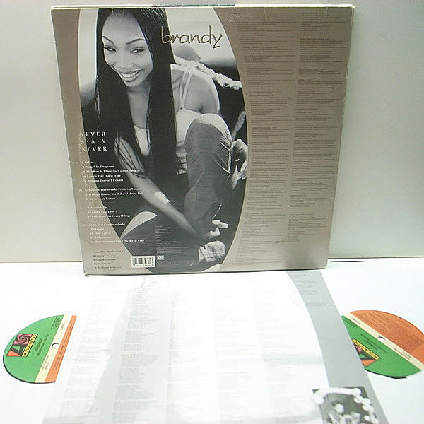 BRANDY / Never Say Never (LP) / Atlantic | WAXPEND RECORDS