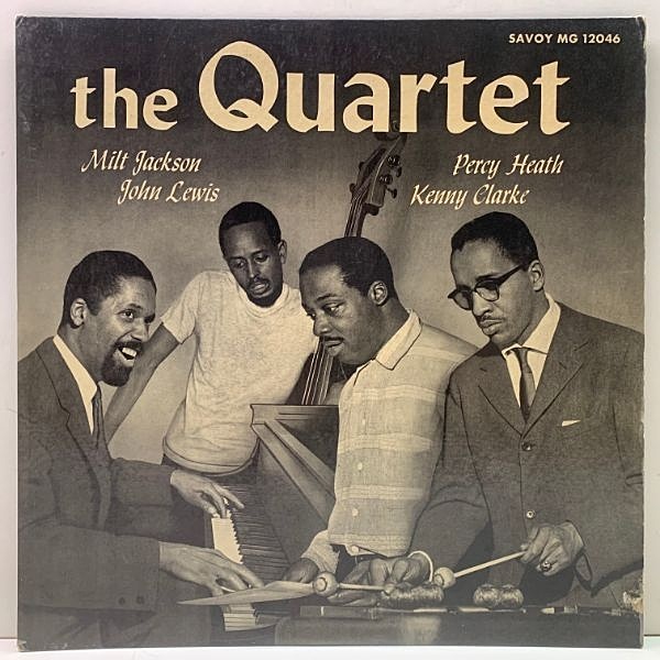 MILT JACKSON / MODERN JAZZ QUARTET / The QUARTET (LP) / Savoy