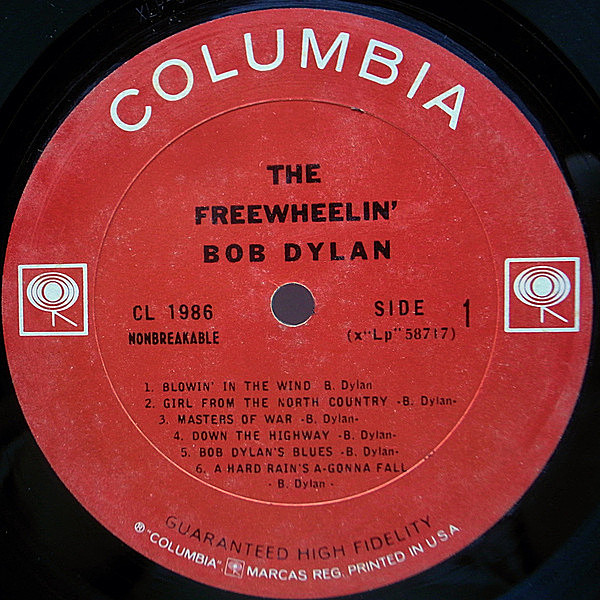 BOB DYLAN / The Freewheelin' Bob Dylan (LP) / Columbia | WAXPEND