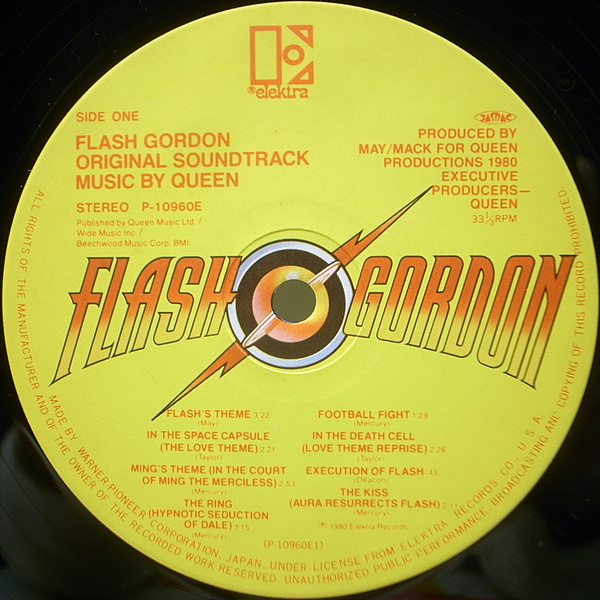 QUEEN / Flash Gordon (O.S.T) (LP) / Elektra | WAXPEND RECORDS