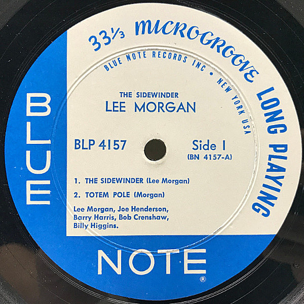 LEE MORGAN / The Sidewinder (LP) / Blue Note | WAXPEND RECORDS