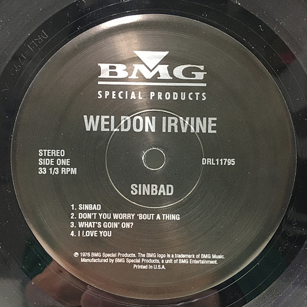 売値WELDON IRVINE Sinbad　米完全オリジナル盤 洋楽