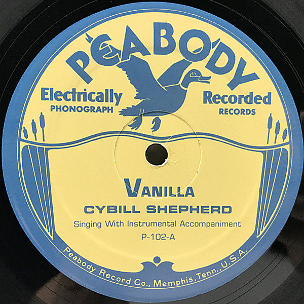CYBILL SHEPHERD / Vanilla (LP) / Peabody | WAXPEND RECORDS