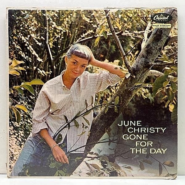 レコードメイン画像：美再生!! MONO 初版ターコイズ USオリジナル JUNE CHRISTY Gone For The Day ('57 Capitol T 902) ジューン・クリスティ 米 初回 モノラル