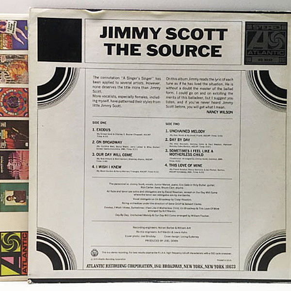 JIMMY SCOTT / The Source (LP) / Atlantic | WAXPEND RECORDS