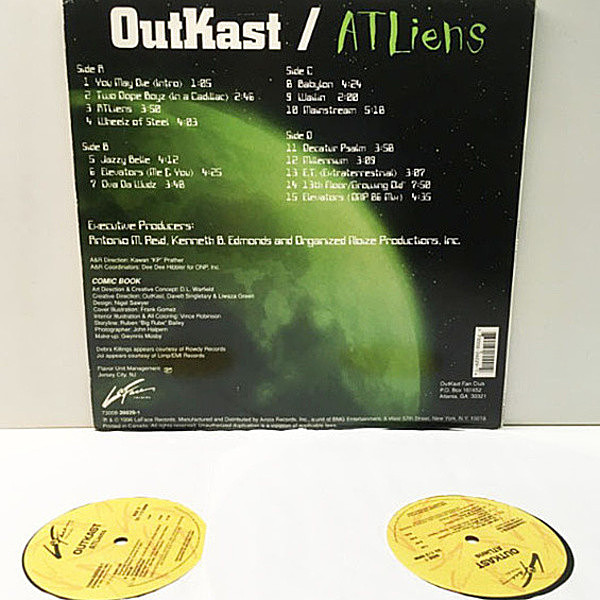 OUTKAST / ATLiens (LP) / LaFace | WAXPEND RECORDS