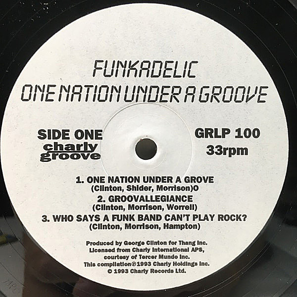 FUNKADELIC / One Nation Under A Groove (LP) / Charly | WAXPEND RECORDS