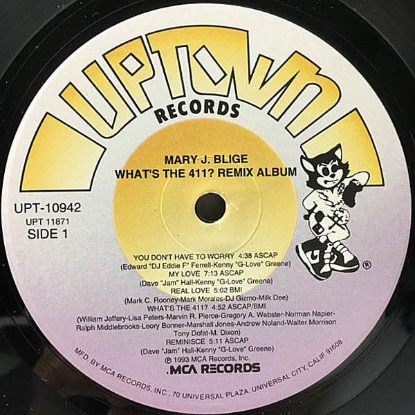 MARY J BLIGE / What's The 411? Remix (LP) / Uptown | WAXPEND RECORDS