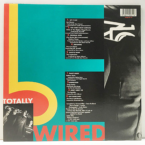 VARIOUS / Totally Wired 5 (LP) / Acid Jazz | WAXPEND RECORDS