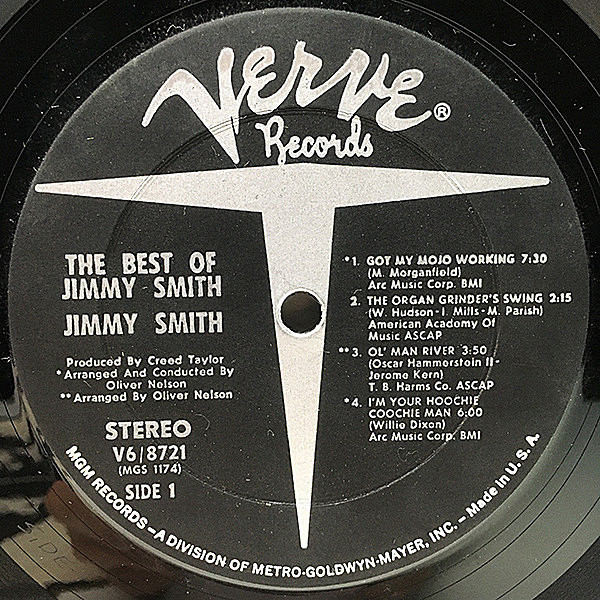 JIMMY SMITH / The Best Of Jimmy Smith (LP) / Verve | WAXPEND RECORDS