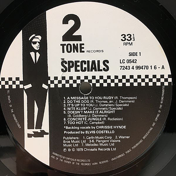 SPECIALS / The Specials (LP) / Two-Tone | WAXPEND RECORDS