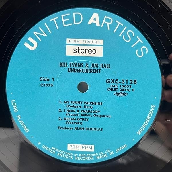 BILL EVANS / JIM HALL / Undercurrent (LP) / United Artists | WAXPEND RECORDS