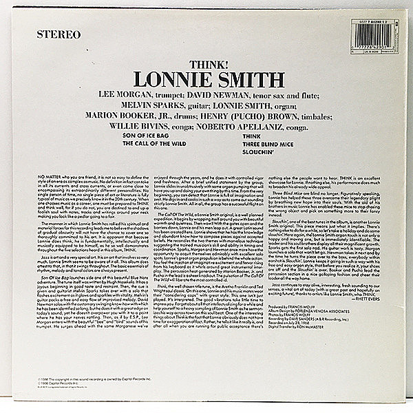 LONNIE SMITH / Think! (LP) / Blue Note | WAXPEND RECORDS