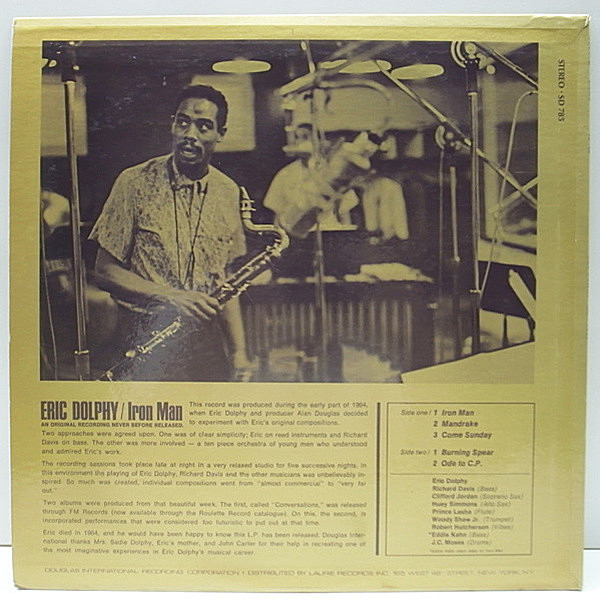 ERIC DOLPHY / Iron Man (LP) / Douglas | WAXPEND RECORDS