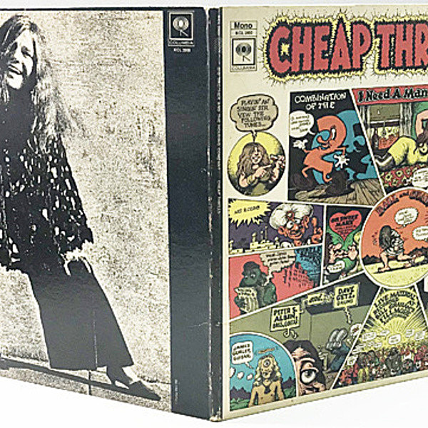 BIG BROTHER & THE HOLDING CO. / JANIS JOPLIN / Cheap Thrills (LP