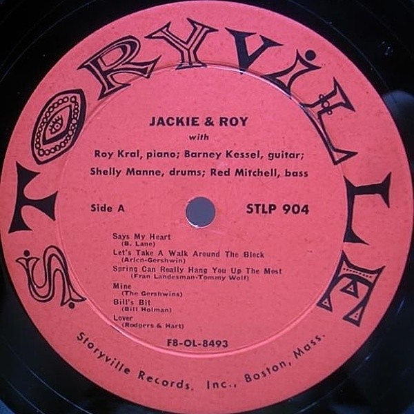JACKIE & ROY / Storyville Presents (LP) / Storyville | WAXPEND RECORDS