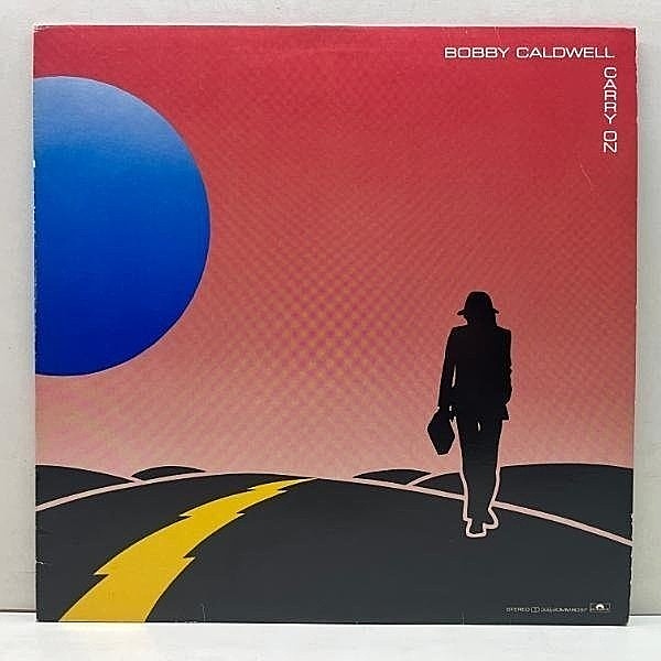 レコードメイン画像：良好!! BOBBY CALDWELL Carry On ('82 Polydor) TOTO & TOWER OF POWER 参加 Jamaica, Loving You ほか M.E.D サンプリング