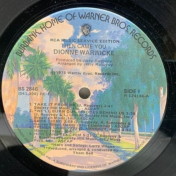 DIONNE WARWICK / Then Came You (LP) / Warner Bros. | WAXPEND RECORDS