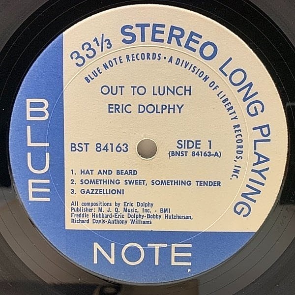 ジャズレコード Eric Dolphy/Out To Lunch! - 洋楽