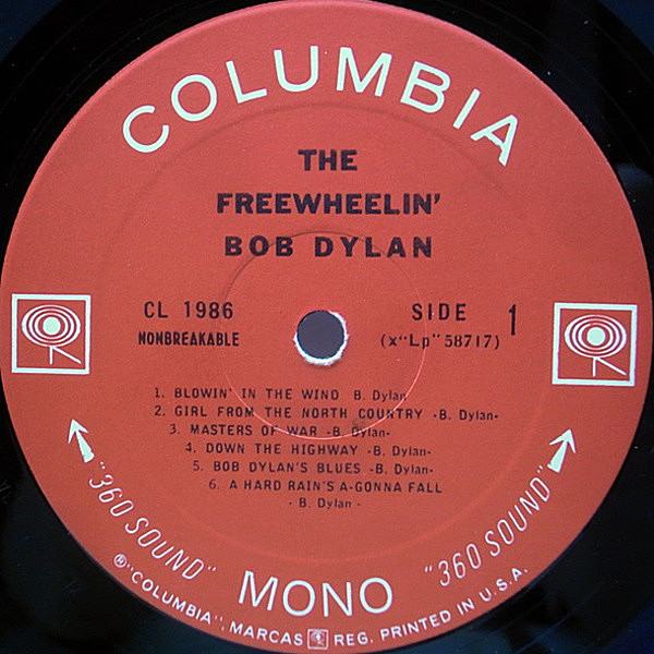 BOB DYLAN / The Freewheelin' Bob Dylan (LP) / Columbia | WAXPEND