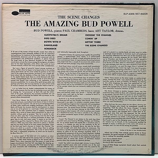 BUD POWELL / The Scene Changes (The Amazing) (LP) / Blue Note 