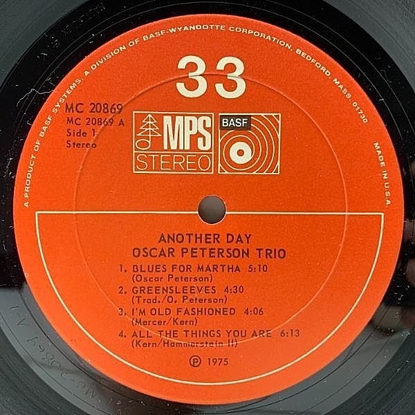 OSCAR PETERSON / Another Day (LP) / MPS | WAXPEND RECORDS