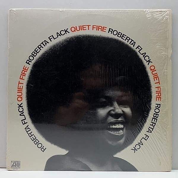 レコードメイン画像：シュリンク良好!! Cut無し 初版Aマト BROADWAYリム USオリジナル ROBERTA FLACK Quiet Fire ('71 Atlantic) ロバータ・フラック 米 初回