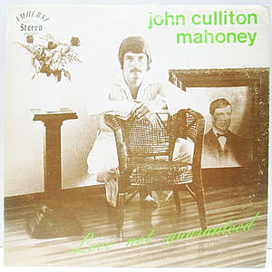 レコード画像：JOHN CULLITON MAHONEY / Love Not Guaranteed