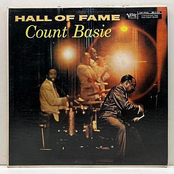 レコードメイン画像：美再生!良好盤! MONO 深溝 US初期プレス COUNT BASIE Hall Of Fame (Verve MG V-8291) w/ Joe Newman, Frank Foster, Wess, Freddie Greene