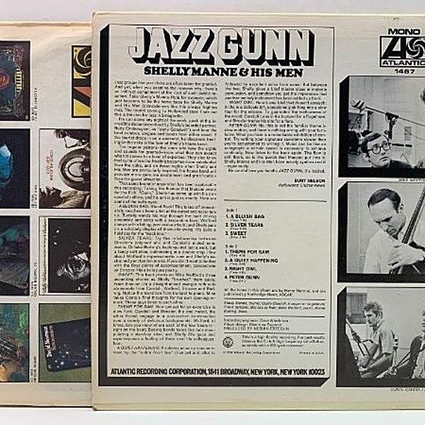 SHELLY MANNE / Jazz Gunn (LP) / Atlantic | WAXPEND RECORDS