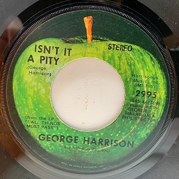 GEORGE HARRISON / My Sweet Lord / Isn't It A Pity (7) / Apple