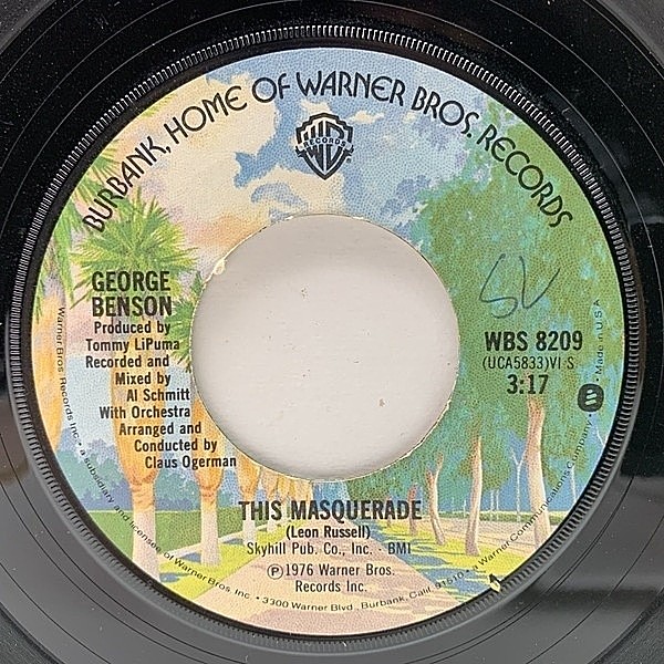 GEORGE BENSON / Lady / This Masquerade (7) / Warner Bros