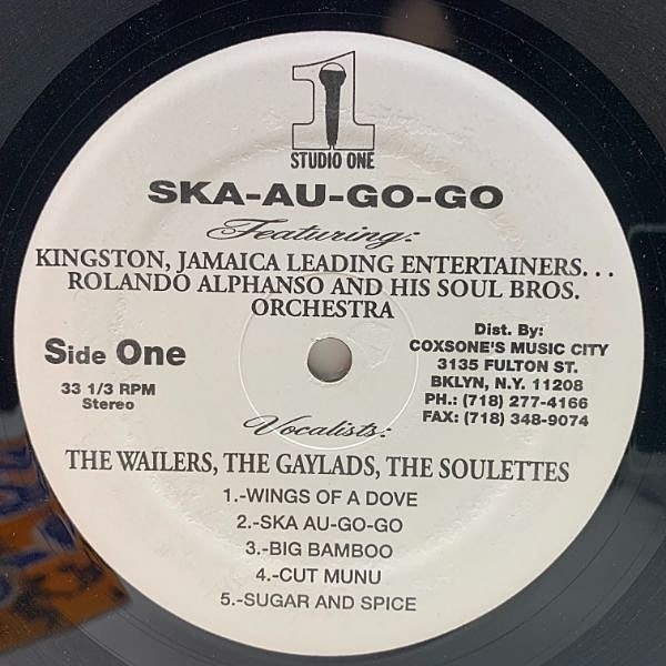 VARIOUS / Ska Au-Go-Go (LP) / Studio One | WAXPEND RECORDS