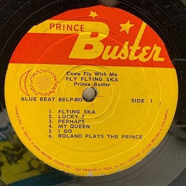 SKA 大名盤LPレコード PRINCE BUSTER - 洋楽