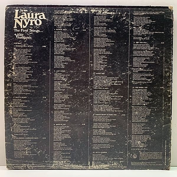 LAURA NYRO / The First Songs (LP) / Verve | WAXPEND RECORDS