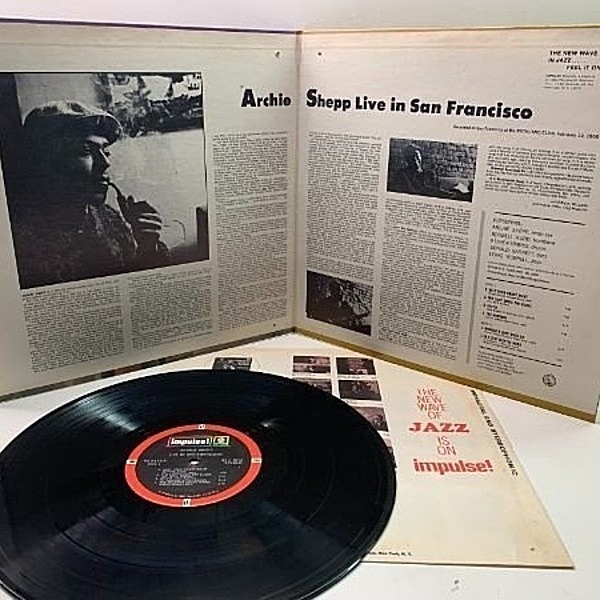 ARCHIE SHEPP / Live In San Francisco (LP) / Impulse! | WAXPEND RECORDS