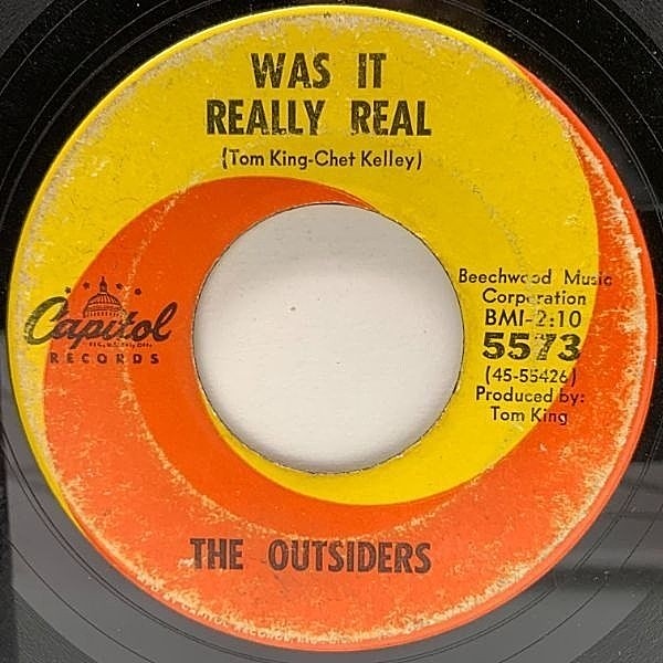 OUTSIDERS / Time Won't Let Me / Was It Really Real (7) / Capitol | WAXPEND  RECORDS