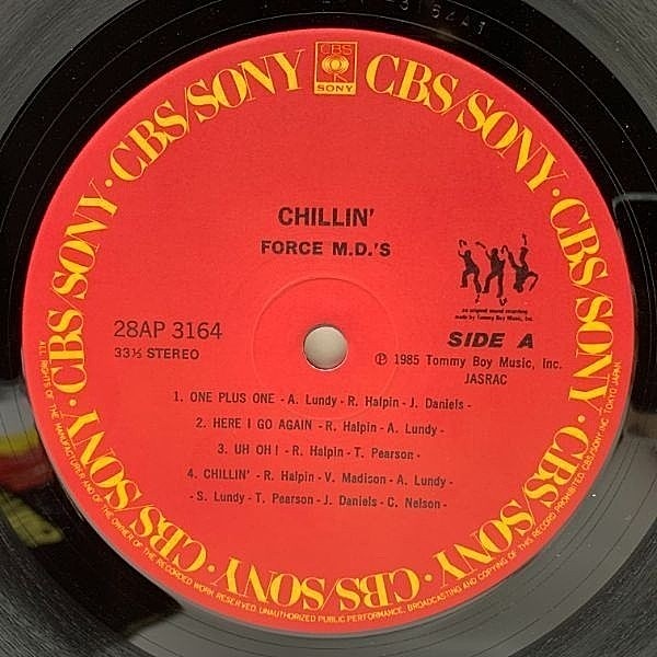FORCE M.D.'s / Chillin' (LP) / CBS Sony | WAXPEND RECORDS