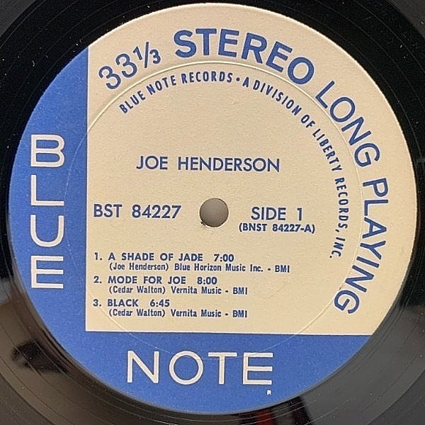 JOE HENDERSON / Mode For Joe (LP) / Blue Note | WAXPEND RECORDS