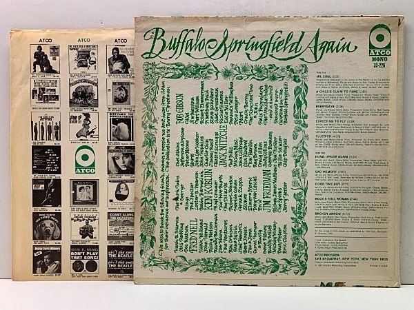 BUFFALO SPRINGFIELD / Buffalo Springfield Again (LP) / ATCO