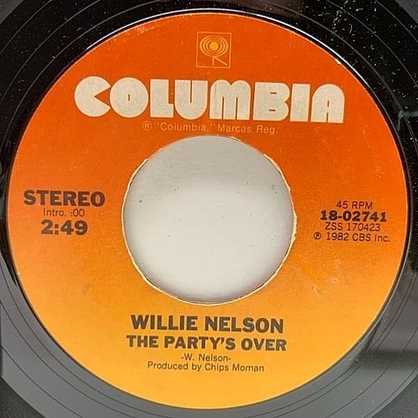 WILLIE NELSON / Always On My Mind (7) / Columbia | WAXPEND RECORDS