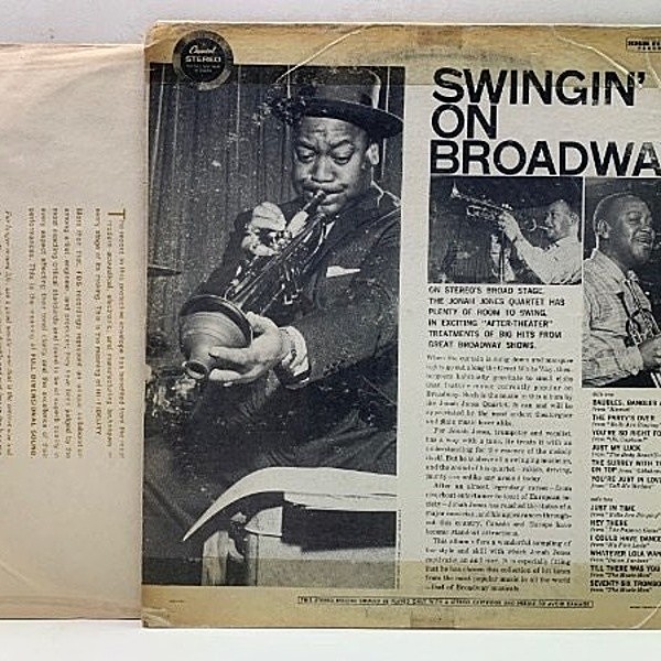 JONAH JONES / Swingin' On Broadway (LP) / Capitol | WAXPEND RECORDS