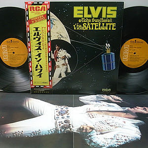 レコード画像：ELVIS PRESLEY / Aloha From Hawaii Via Satellite